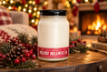 Load image into Gallery viewer, Elf Ninnymuggins 13 oz Mason Jar Soy Candle - Winter Scents