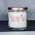 Load image into Gallery viewer, Valentine's Day Scented Soy Candle 9 oz Whiskey Glass Jar