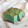 Load image into Gallery viewer, All Natural Cold Process Handmade Bar Soap - Blueberry & Thyme
