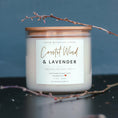 Load image into Gallery viewer, Coastal Wind & Lavender - 3 Wick Jar Candle
