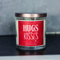 Load image into Gallery viewer, Hugs & Kisses - Valentine's Day Soy Candle - 9 oz Whiskey Glass Jar - Choose Your Scent