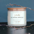 Load image into Gallery viewer, Lavender & Spring Apricot - 3 Wick Jar Candle