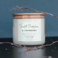 Load image into Gallery viewer, Toasted Pumpkin & Cranberry - 3 Wick Jar Candle