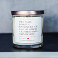 Load image into Gallery viewer, "You can live without.." Galentine's Day 9 oz Whiskey Glass Jar Soy Candle - Choose Your Scent