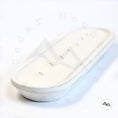 Load image into Gallery viewer, Holly Berry - 7 Wick White Wood Dough Bowl Soy Candle