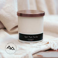 Load image into Gallery viewer, Black & White Label Whiskey Glass Jar Soy Candle - 9 oz