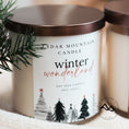 Load image into Gallery viewer, Winter Wonderland 9 oz Jar Soy Candle