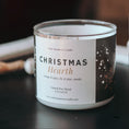 Load image into Gallery viewer, New Look! Christmas Hearth - 3 Wick Jar Candle - Wrap Around Label
