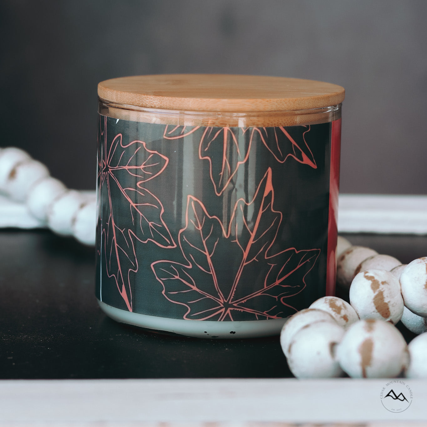 New Look! Cozy Flannel - 3 Wick Jar Candle - Wrap Around Label