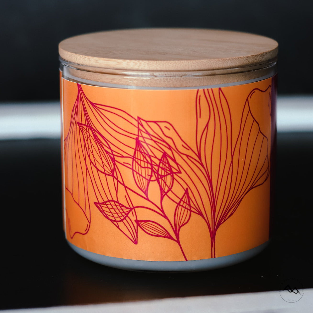 New Look! Mango & Coconut Milk - 3 Wick Jar Candle - Wrap Around Label