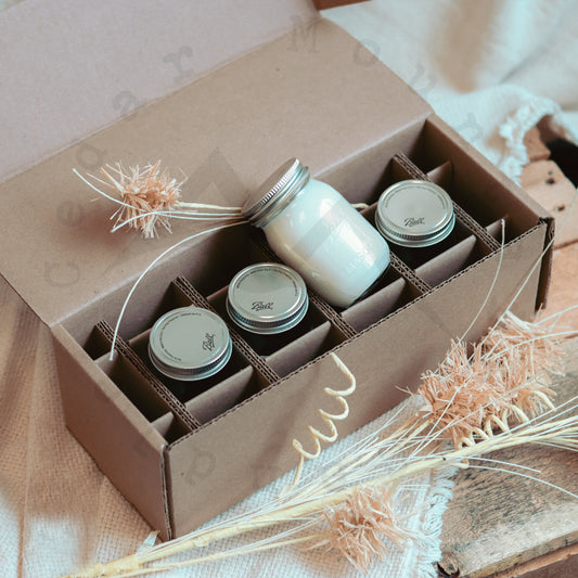 Staff Favorites Mini Mason Jar Candle Set - Set of 4