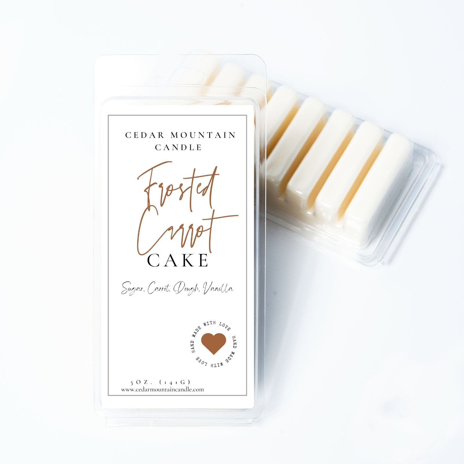 Frosted Carrot Cake - 5.5 oz Wax Melts