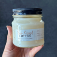 Load image into Gallery viewer, 6.5 Mason Jar candle in Fresh Brewed Coffee
