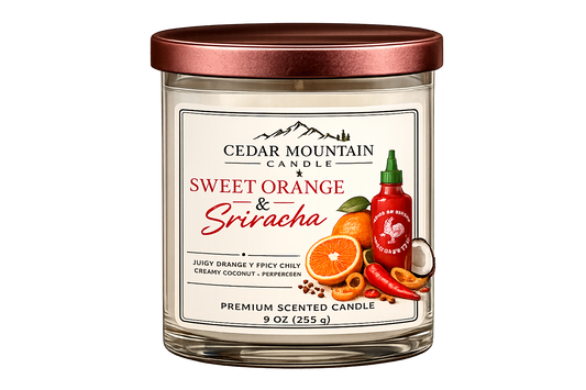 Sweet Orange & Sriracha Soy Candle