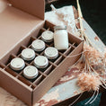 Load image into Gallery viewer, Staff Favorites Mini Mason Jar Candle Set - Set of 8
