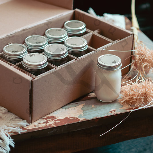 Staff Favorites Mini Mason Jar Candle Set - Set of 8