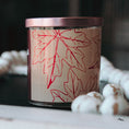 Load image into Gallery viewer, New Look! Sweet Vanilla Cinnamon - 9 oz Whiskey Jar Candle - Wrap Around Label
