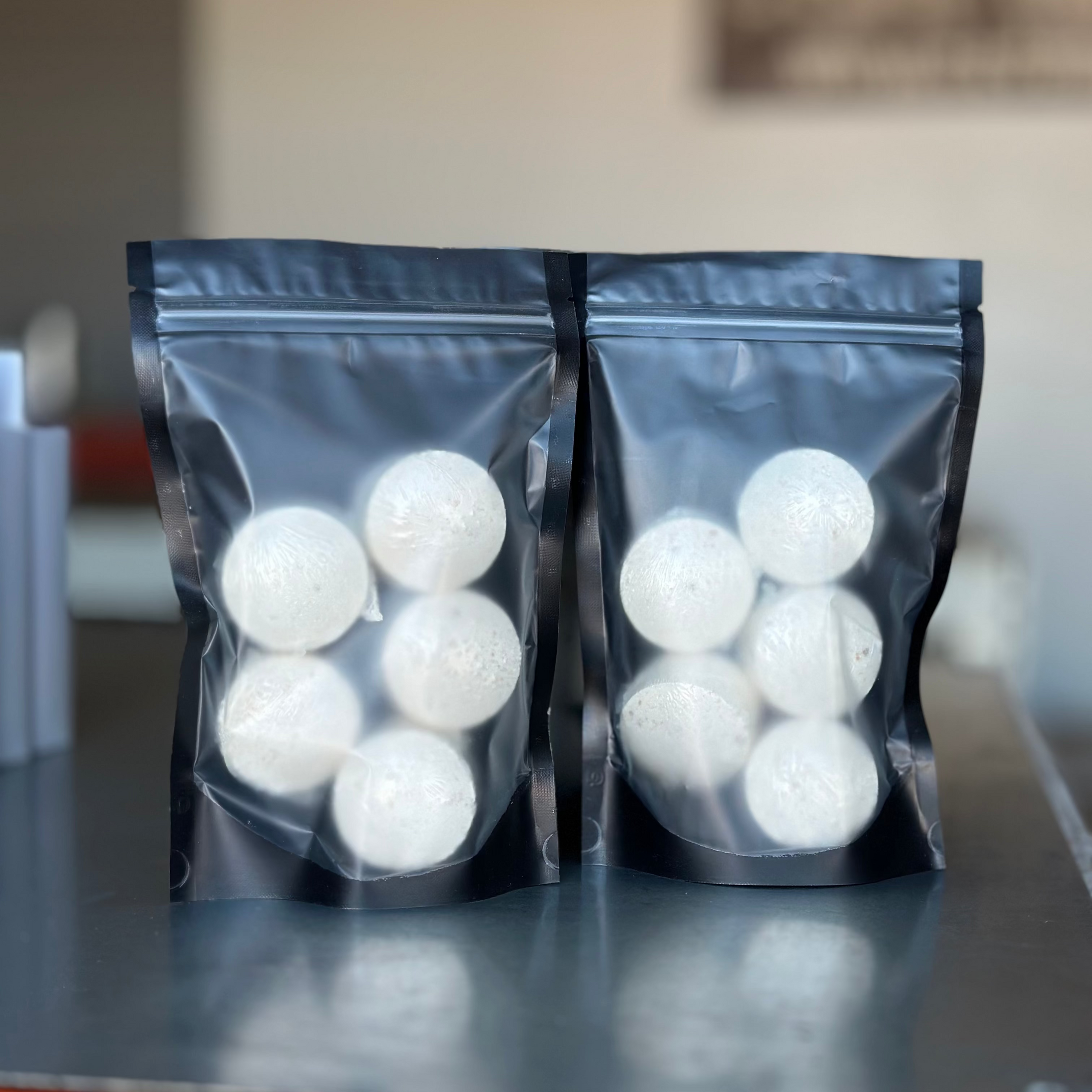 Bath bomb bag with set of 5 in each bag