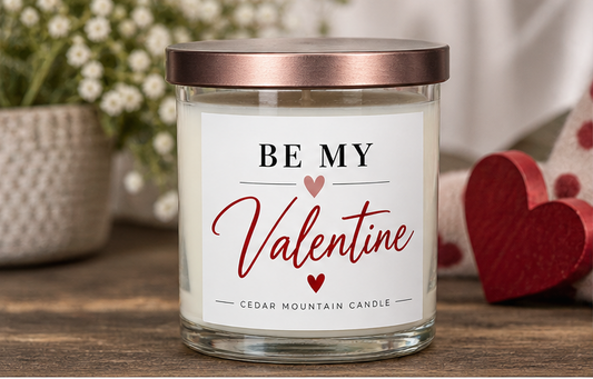 Be My Valentine Valentine's Day 9 oz candle – hero