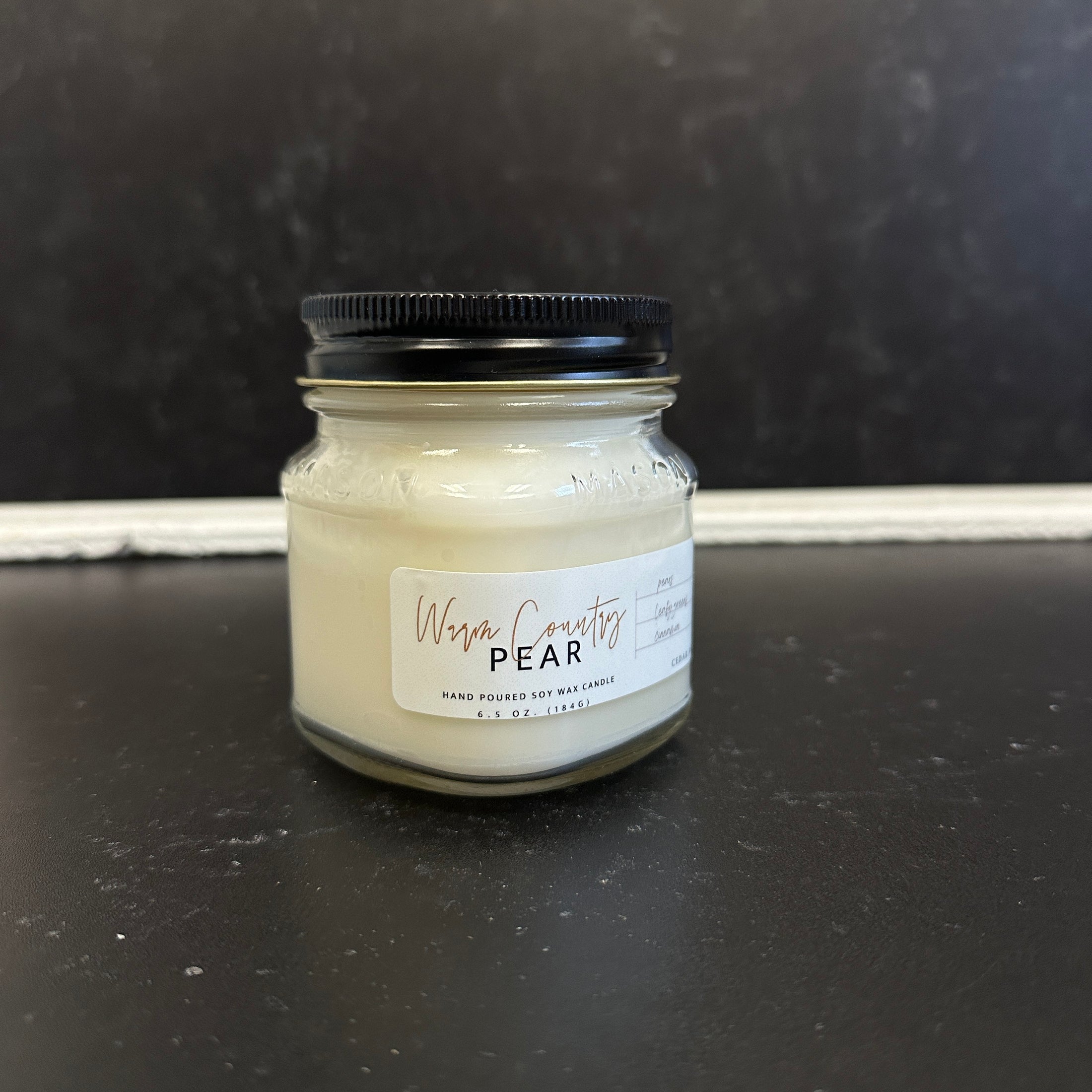 CLEARANCE 6.5 oz Mason Jar Candle - Choose Your Scent