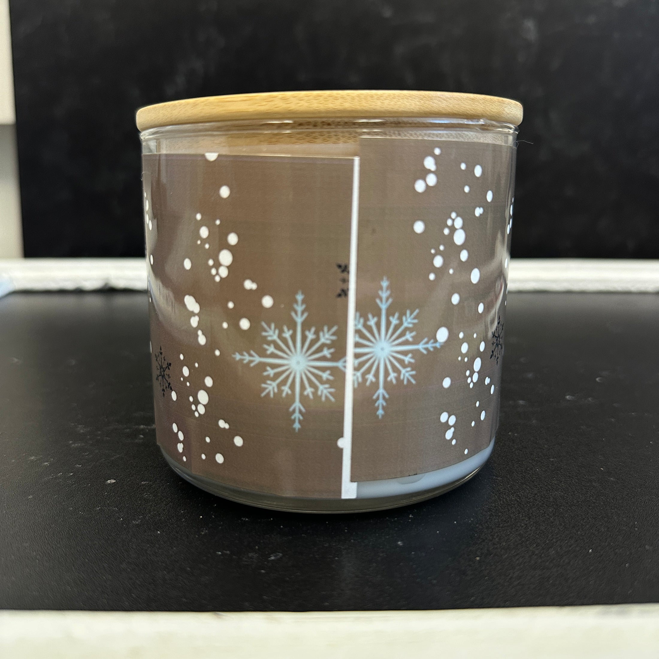 CLEARANCE 3 Wick Jar Soy Candle with Bamboo Lid - Choose Your Scent