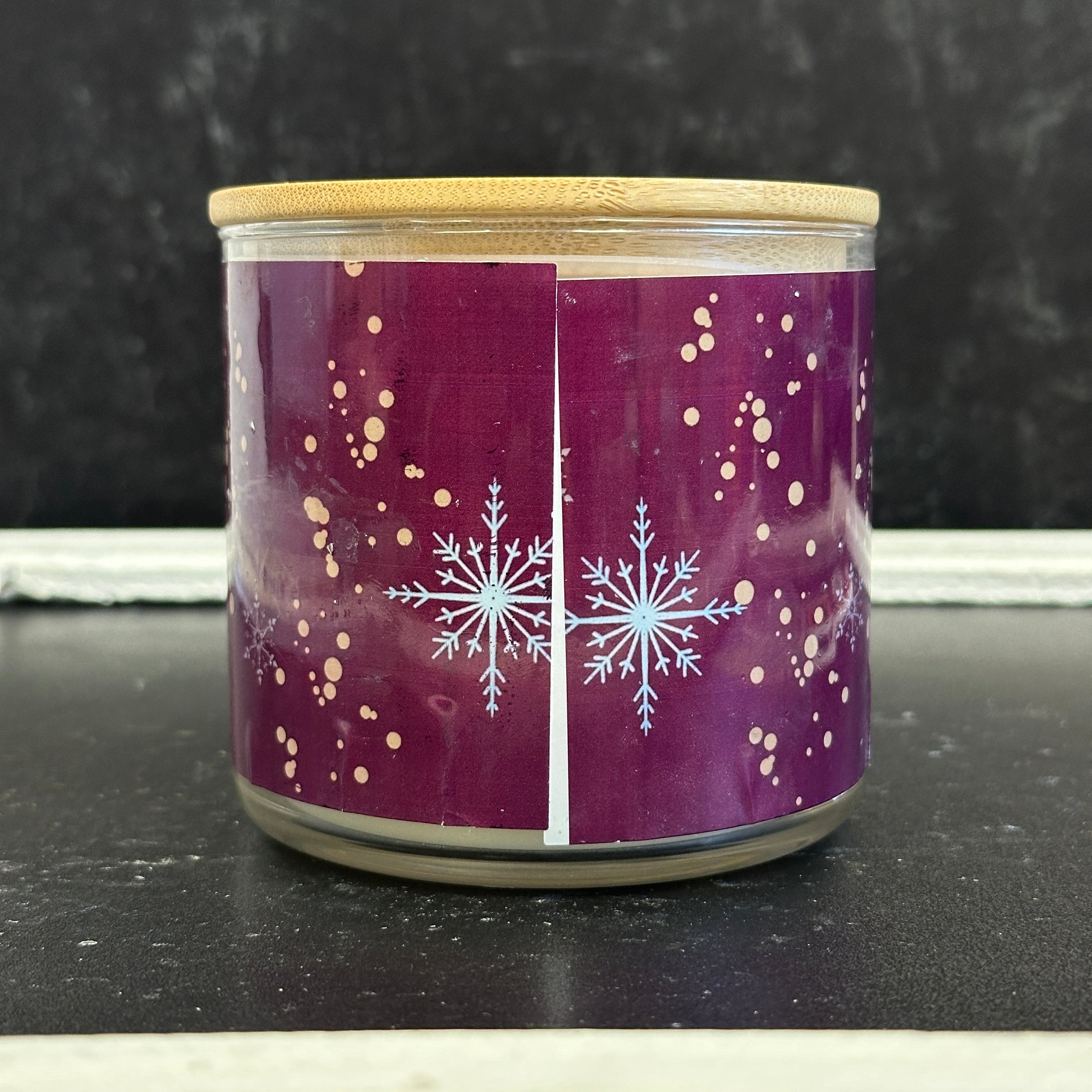 CLEARANCE 3 Wick Jar Soy Candle with Bamboo Lid - Choose Your Scent