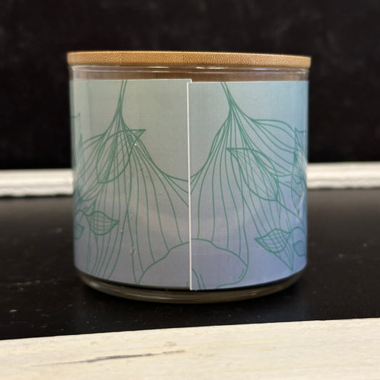 CLEARANCE 3 Wick Jar Soy Candle with Bamboo Lid - Choose Your Scent