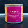 Load image into Gallery viewer, CLEARANCE 3 Wick Jar Soy Candle with Bamboo Lid - Choose Your Scent
