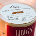 Load image into Gallery viewer, Hugs & Kisses - Valentine's Day Soy Candle - 9 oz Whiskey Glass Jar - Choose Your Scent
