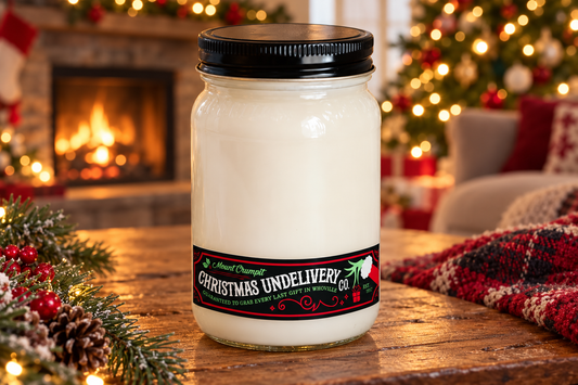 Grinch Christmas Undelivery 13 oz Mason Jar Soy Candle - Winter Scents
