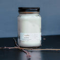 Load image into Gallery viewer, 13 oz Mason Jar Soy Candle - Christmas Hearth
