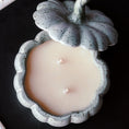 Load image into Gallery viewer, Green Ceramic Pumpkin Candle with Lid - Fall Scents
