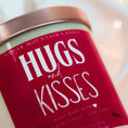 Load image into Gallery viewer, Hugs & Kisses - Valentine's Day Soy Candle - 9 oz Whiskey Glass Jar - Choose Your Scent

