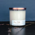 Load image into Gallery viewer, Rose Petals & Birch - 9 oz Whiskey Glass Candle
