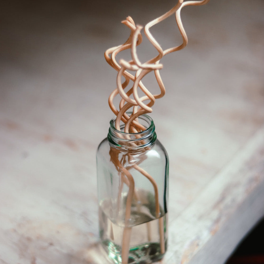 Natural Spiral Reed Diffuser | Cedar Mountain Candle