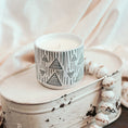 Load image into Gallery viewer, Arrow Tree Ceramic Pot Planter Soy Candle
