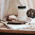 Load image into Gallery viewer, 13 oz Clear Mason Jar Soy Candle - Vanilla Bean Noel
