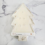CLEARANCE White Wood Tree Candle - Fraser & Fir Needle