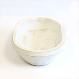 Coastal Wind & Lavender - 3 Wick White Wood Dough Bowl