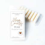 Warm Country Pear - 5.5 oz Wax Melts