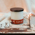 Load image into Gallery viewer, Fall Orange Pumpkin 9 oz Jar Soy Candle
