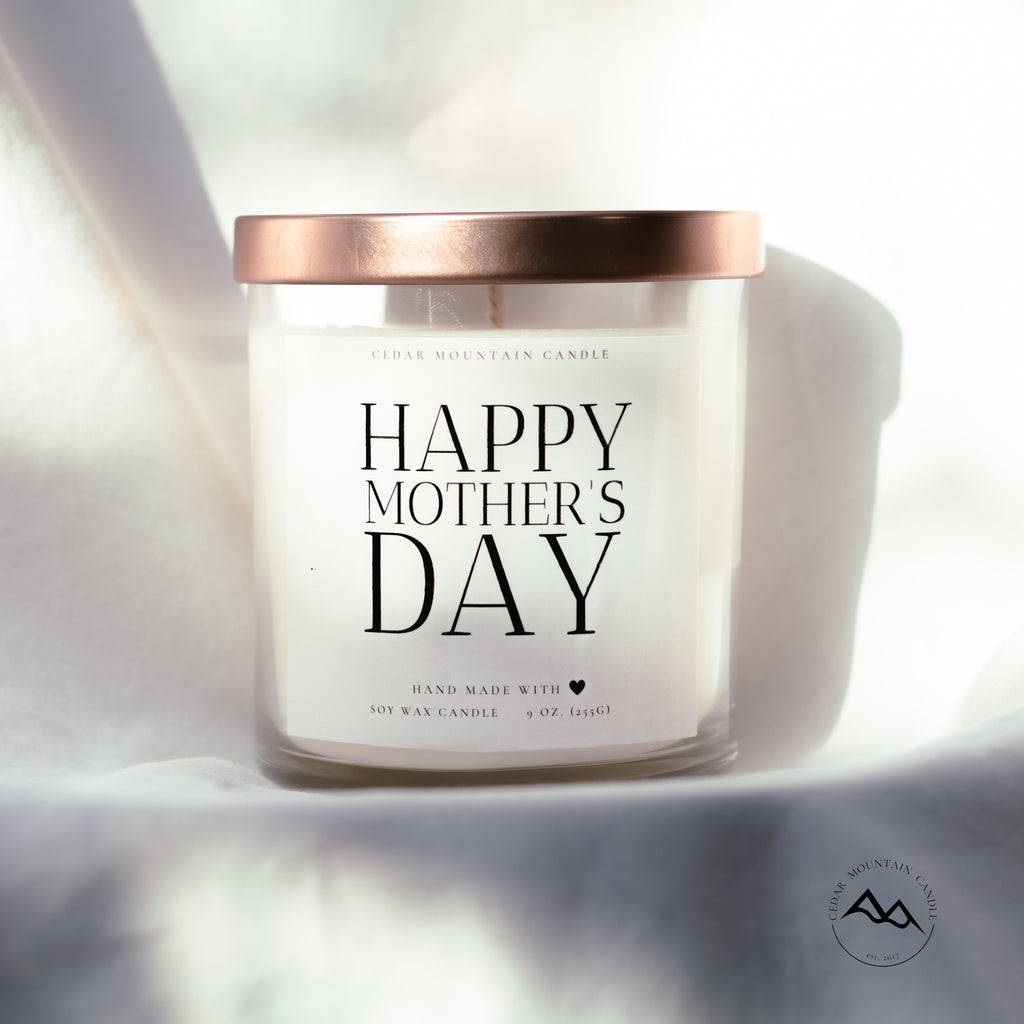 Happy Mother's Day Candle