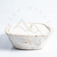 Load image into Gallery viewer, 3 Wick Pottery Dough Bowl Soy Candle - No Beads
