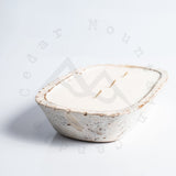 Lemon Rainforest - 3 Wick Clay Bowl Candle