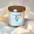 Load image into Gallery viewer, Amazonite - 9 oz Healing Crystals Soy Candle - Energy & Healing
