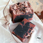 All Natural Cold Process Handmade Bar Soap - Charcoal & Tea Tree