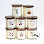 9 oz Healing Crystals Soy Candles - Crystals Collection