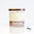 Load image into Gallery viewer, Fall Mauve Pumpkin 9 oz Jar Soy Candle
