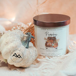 Fall Farm Truck Label Whiskey Jar Candle - Fall Scents