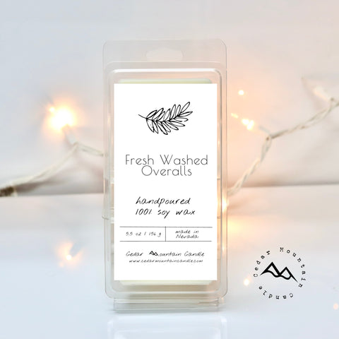 Farmhouse Scent: Fresh Washed Overalls - 5.5 oz Wax Melts